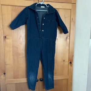 Mabo Dark Blue Denim Jumpsuit 6/7